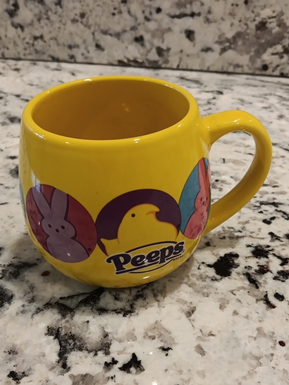 Peeps Yellow Ceramic Coffee Mug